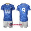 Virallinen Fanipaita + Shortsit Leicester City Jamie Vardy 9 Kotipelipaita 2021-22 - Lasten